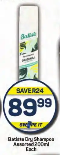 Pick n Pay Batiste Dry Shampoo Assorted 200ml Each offer