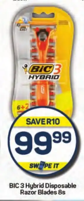 Pick n Pay BIC 3 Hybrid Disposable Razor Blades 8s offer