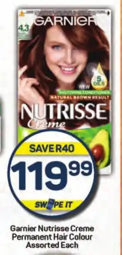 Pick n Pay Garnier Nutrisse Creme Permanent Hair Colour Assorted Each offer
