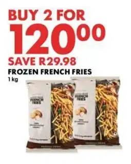 Woolworths FROZEN FRENCH FRIES 1 kg offer