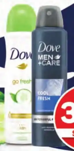 Pick n Pay Dove Deodorant Assorted 150ml Each offer