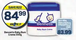 Pick n Pay Bennetts Baby Bum Creme 300g offer