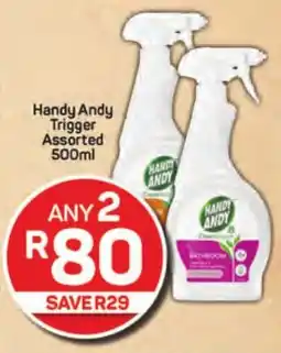 Pick n Pay Handy Andy Trigger Assorted 500ml offer