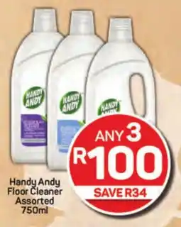 Pick n Pay Handy Andy Floor Cleaner Assorted 750ml offer