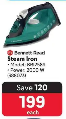 Makro Bennett Read Steam Iron offer