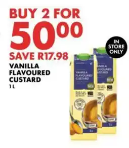 Woolworths VANILLA FLAVOURED CUSTARD 1L offer
