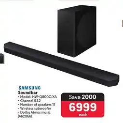 Makro SAMSUNG Soundbar offer