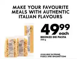 Woolworths BRONZE DIE PASTA 500g offer