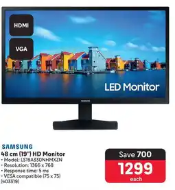 Makro SAMSUNG 48 cm (19") HD Monitor offer