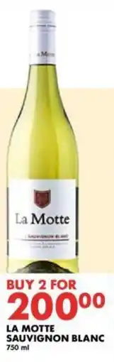 Woolworths LA MOTTE SAUVIGNON BLANC 750 ml offer