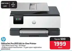 Makro HP OfficeJet Pro 8123 All-in-One Printer offer