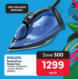 Makro PHILIPS PerfectCare Steam Iron offer