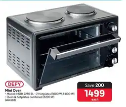 Makro DEFY Mini Oven offer