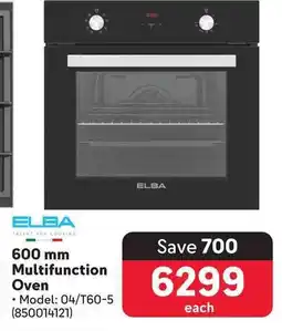 Makro 600 mm Multifunction Oven offer