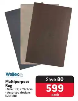 Makro Waltex Multipurpose Rug offer