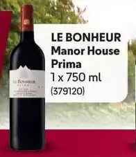 Makro LE BONHEUR Manor House Prima offer