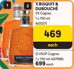 Makro BISQUIT & DUBOUCHÉ VS Cognac offer