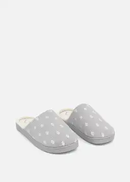 Woolworths Printed Waffle Mule Slippers offer