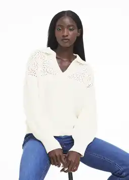 Woolworths Peter Pan Collar & Split Neck Wool Blend Jumper offer