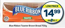 Pick n Pay Blue Ribbon Toaster Brown Bread 700g offer