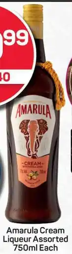 Amarula Cream Liqueur Assorted 750ml Each