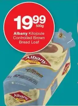 Albany Kilojoule Controlled Brown Bread Loaf