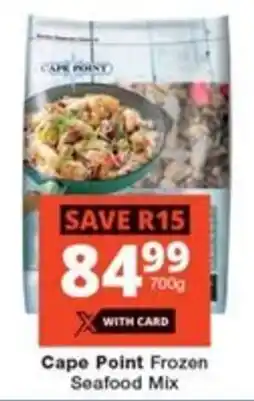 Checkers Cape Point Frozen Seafood Mix offer
