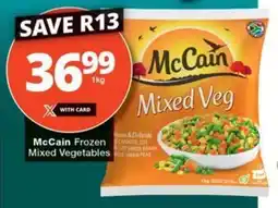 Checkers McCain Frozen Mixed Vegetables offer