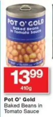 Pot O' Gold Baked Beans in Tomato Sauce