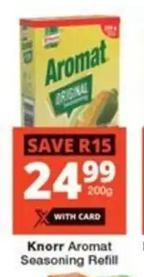 Checkers Knorr Aromat Seasoning Refill offer