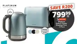 Checkers Platinum Kettle & Toaster Breakfast Pack offer