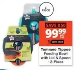 Tommee Tippee Feeding Bowl with Lid & Spoon