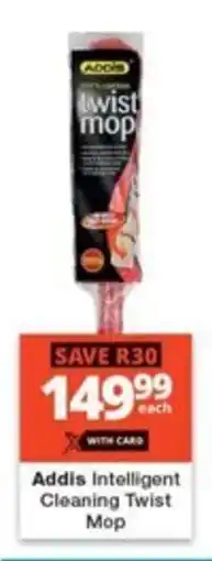 Checkers Addis Intelligent Cleaning Twist Mop offer