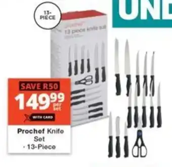 Checkers Prochef Knife Set offer