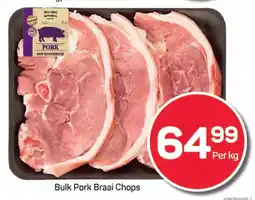 Pick n Pay Hypermarket Bulk Pork Braai Chops offer