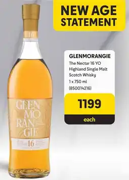 Makro GLENMORANGIE The Nectar 16 YO Highland Single Malt Scotch Whisky offer