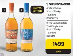 Makro GLENMORANGIE A Tale of Tokyo Scotch Whisky, The Cadboll Estate 15 YO Single Malt offer