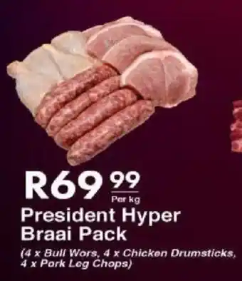President Hyper President Hyper Braai Pack offer