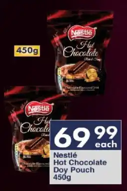 President Hyper Nestlé Hot Chocolate Doy Pouch 450g offer