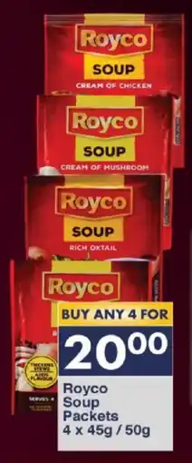President Hyper Royco Soup Packets offer