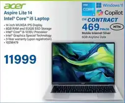 Incredible Connection Acer Aspire Lite 14 Intel Core i5 Laptop offer