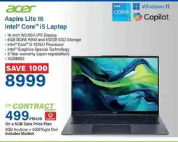Incredible Connection Acer Aspire Lite 16 Intel Core i5 Laptop offer