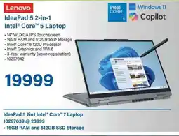 Incredible Connection Lenovo IdeaPad 5 2-in-1 Intel Core 5 Laptop offer