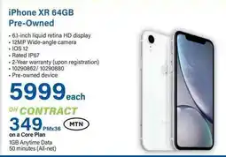 iPhone XR 64GB Pre-Owned