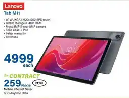 Incredible Connection Lenovo Tab M11 offer