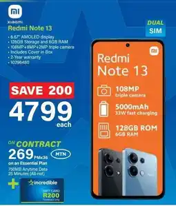 Incredible Connection Redmi Note 13 offer