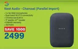 Nest Audio - Charcoal (Parallel Import)