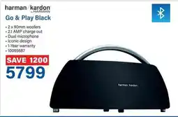Incredible Connection Go & Play Black offer