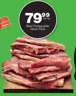 Checkers Hyper Beef Forequarter Value Pack offer