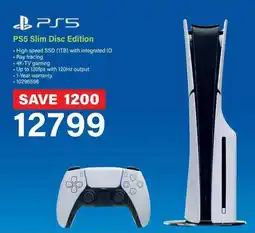 Incredible Connection PS5 Slim Disc Edition offer